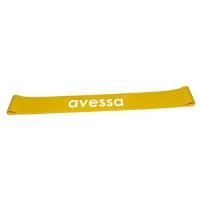 Avessa Lateks Pilates ve Aerobik Bant 1 mm Yumuşak Derece Sarı