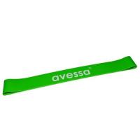 Avessa Lateks Pilates ve Aerobik Bant 2 mm Orta Derece Yeşil