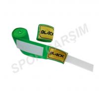 Black Boks ve Kickboks bandajı 3.70 metre Siyah