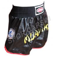 Cyclone Muay Thai Şortu,Desenli Saten Lazer Nakışlı