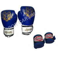 Evox Boks Eldiveni,Kickboks Eldiveni,Bandaj Seti Mavi