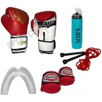 Evox Boks,Kickboks Eldiven,Bandaj,Dişlik,Atlama İpi,Shaker Seti