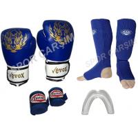 Evox Boks-Kickboks Eldiveni,Kaval Koruyucu,Bandaj,Dişlik Seti Siyah