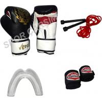Evox Boks,Kickboks,Muay Thai Eldiven,Bandaj,Dişlik,Atlama İpi Set