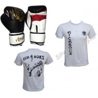 Evox Boks,Kickboks,Muay Thai Eldiveni,Kick Boks Tişört,S,M,L,XL