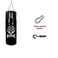 Evox Boks Torbası,Kum Torbası 80cm x 30cm Siyah,Mavi,Kırmızı Renk