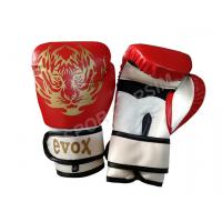 Evox Çocuk Boks,Kickboks,Muay Thai Eldiveni Mavi,4-6-8 oz
