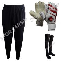 Evox Kaleci Pantolonu Fit Kesim,Kaleci Eldiveni,Futbol Çorabı Set