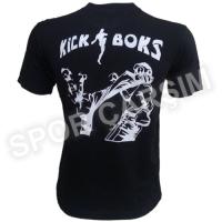 Kickboks Tişörtü,Likralı Penye Kumaş Beyaz S,M,L,XL