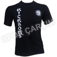 Kickboks Tişörtü,Likralı Penye Kumaş Beyaz S,M,L,XL