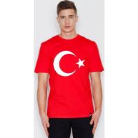 Beyaz Ayyıldız Tişört Çocuk Boy 5-16 Yaş,Kaliteli Penye Kumaş