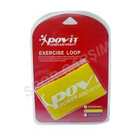 Povit Lateks Pilates ve Aerobik Bant Orta Seviye,500*50*0.6 mm