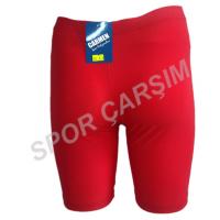 Sporcu Taytı ve Şort Altı Tayt Full Likralı Kırmızı